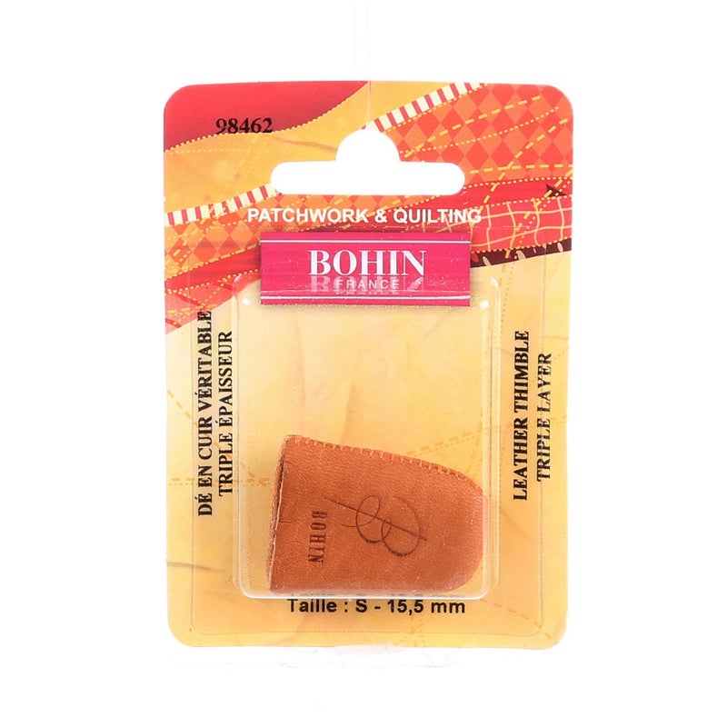 Bohin 98462 Leather Thimble Size Small